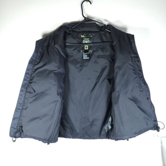 Burton AK Women's Medium Black Goose Down Full-Zip Outdoor Puffer Vest - Picture 4 of 12